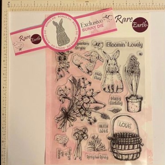 Exclusive Rare 21pc Stamps & Die Set - Picture 8 of 9